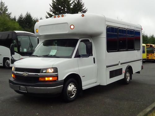 2008 Chevy StarTrans 10 + 1 ADA Shuttle Bus or 4 Wheelchairs - S13263