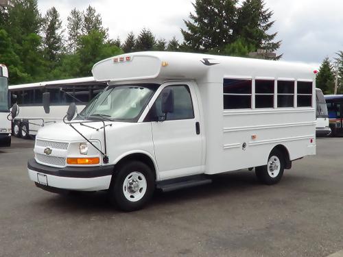 Used Chevrolet Blue Bird MFSAB 14 Passenger Bus