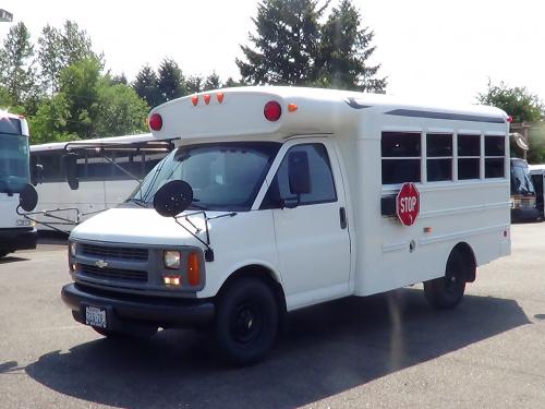 Used Blue Bird Micro Bird MFSAB 14 Passenger Non-CDL Bus
