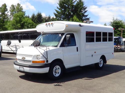 Used Blue Bird Mini Bird 14 Passenger MFSAB Activity Bus