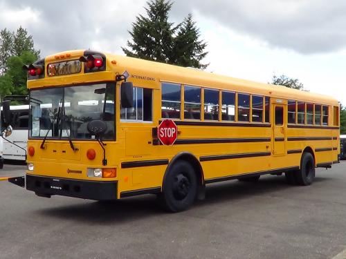 Used International Amtran 12 Row Type D Rear Engine School Bus