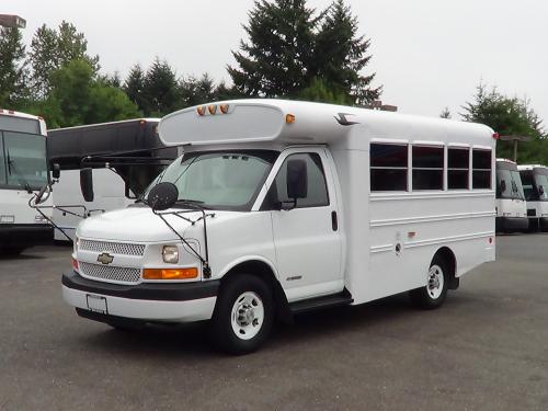Used Blue Bird MFSAB Mini Bird 14 Passenger Activity Bus