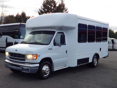 Used 2002 Ford Starcraft Allstar 14 Passenger Wheelchair Lift Bus
