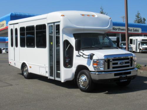 2018 Ford Starcraft Allstar 12 Passenger + 2 Wheelchairs Shuttle Bus - S27892 - Image 2