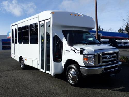 2018 Ford Starcraft Allstar 12 Passenger + 2 Wheelchairs Shuttle Bus - S18091 - Image 2