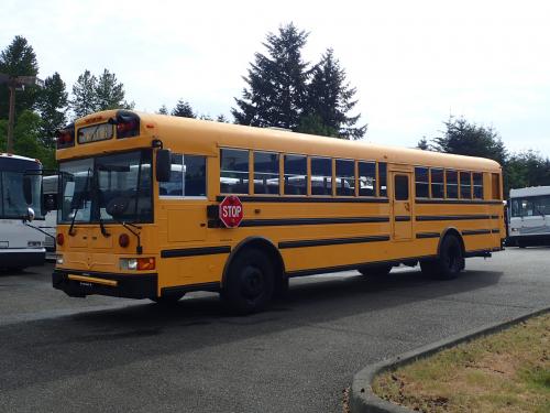 2002 IC Amtran Rear Engine School Bus-B45083