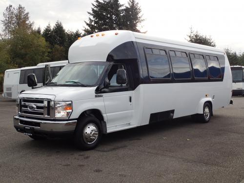 2009 Ford Ameritrans 285 24 Passenger with Rear Luggage - S87491