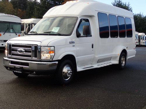 2012 Ford Turtle Top 14 Passenger Shuttle Bus - S22015