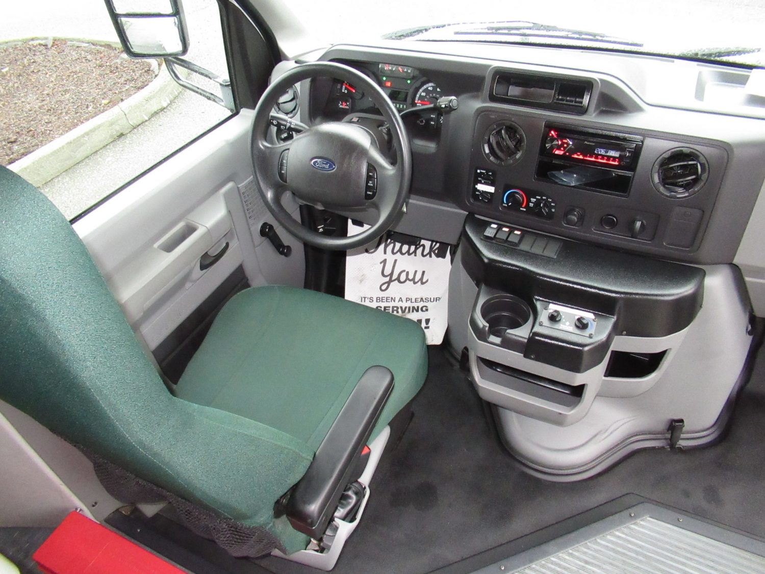 2011 Ford Elkhart 12 Passenger + 2 Wheelchair Shuttle Bus - S07189 - Image 5