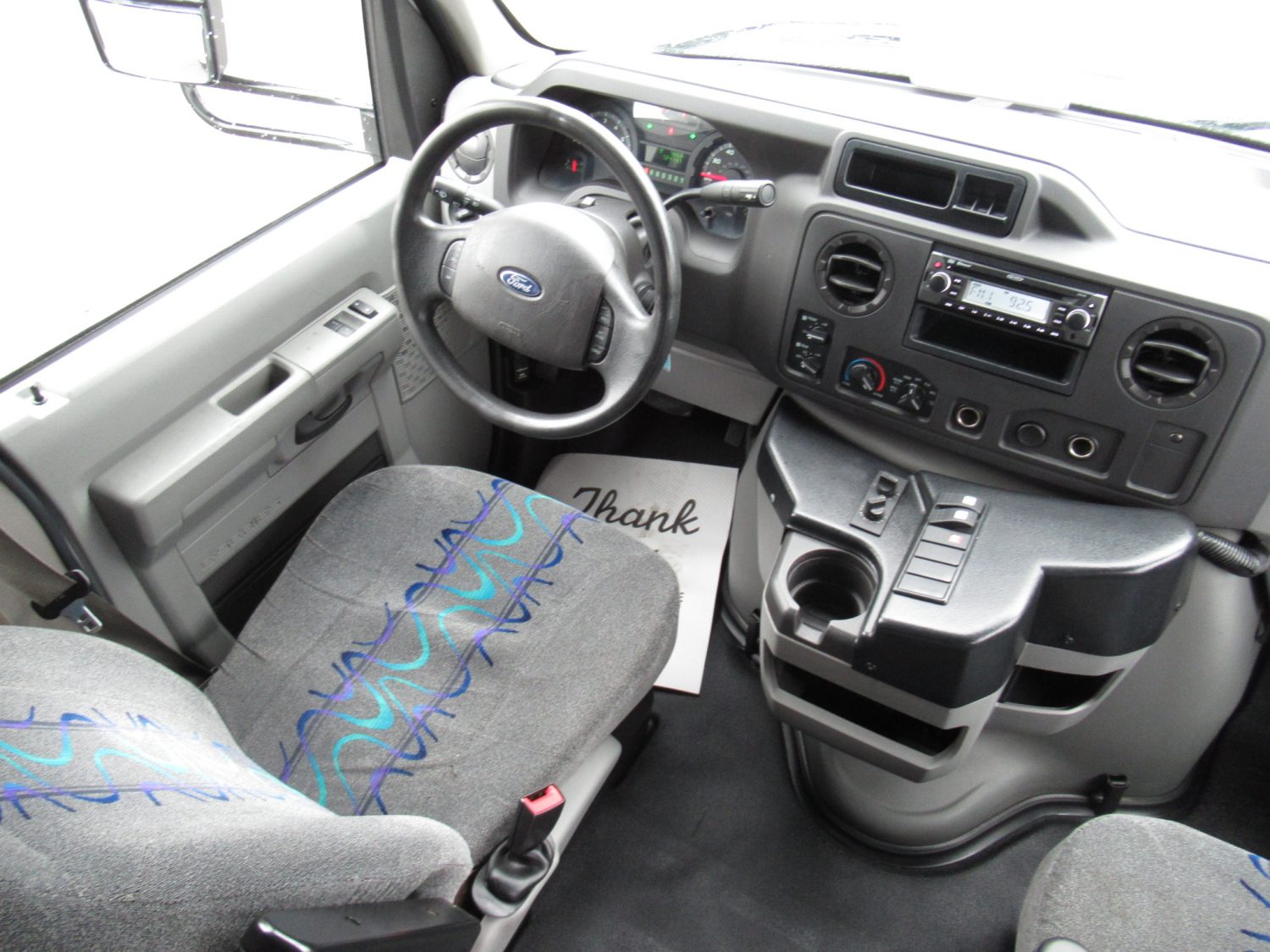 2014 Ford Goshen 14 Passenger + Rear Luggage Shuttle Bus - S17767 - Image 5