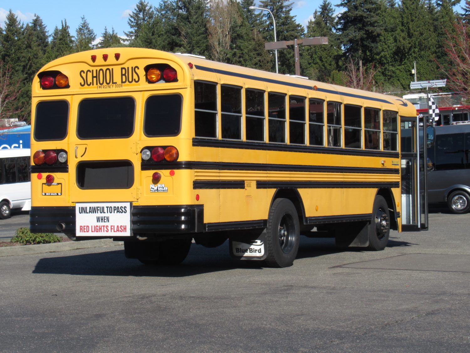 2003 Bluebird TC2000 48 Passenger School Bus - B08984 - Image 3