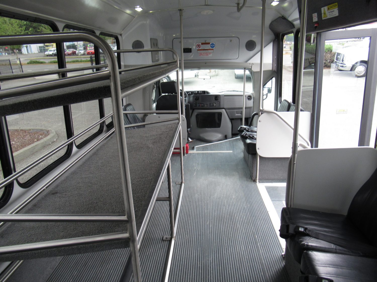 2015 Ford Eldorado Aerotech 14 Passenger Interior Luggage Shuttle Bus - S00675 - Image 10