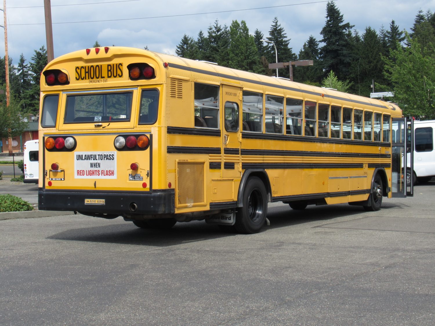 2000 Bluebird All American 84 Passenger School Bus - B87982 - Image 3
