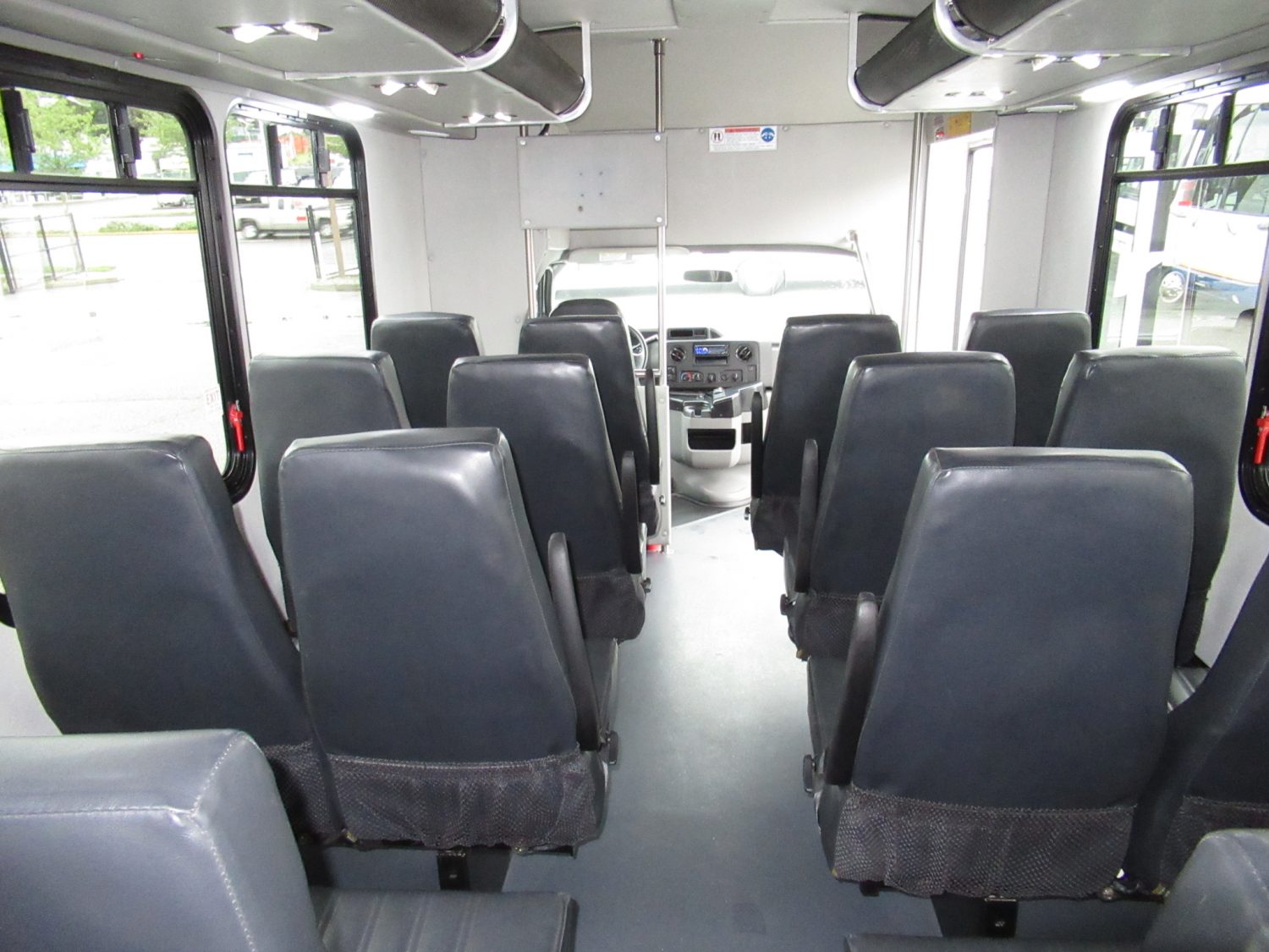 2016 Ford Goshen 25 Passenger + Rear Luggage Shuttle Bus - S50360 - Image 8