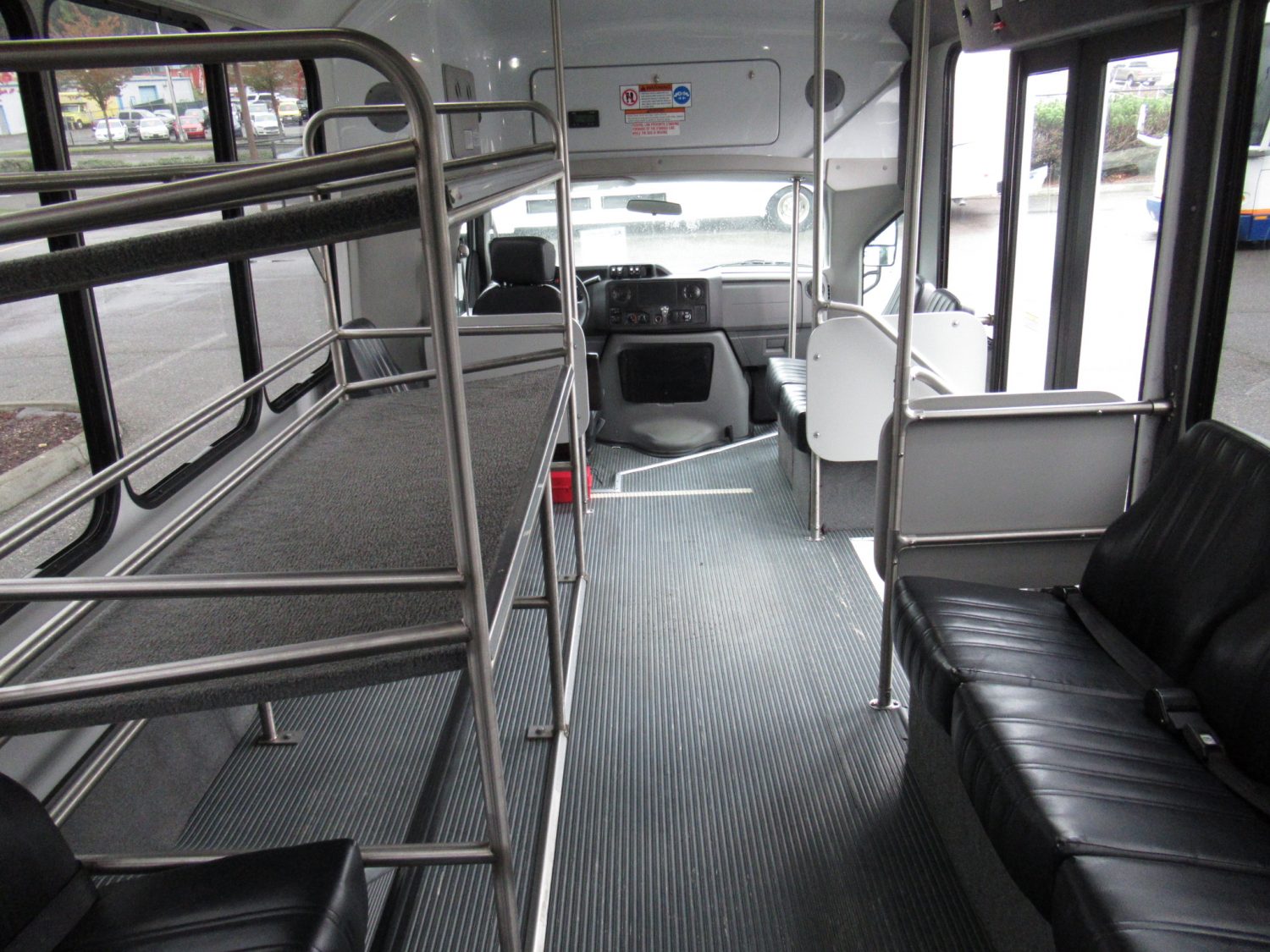 2015 Ford Eldorado Aerotech 14 Passenger Interior Luggage Shuttle Bus - S00658 - Image 9