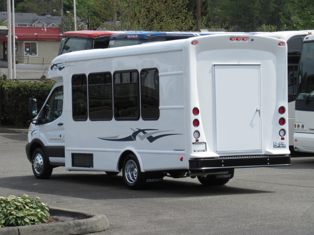 2019 Ford Starlite Transit 14 Passenger + Rear Luggage - S88248 - Image 4