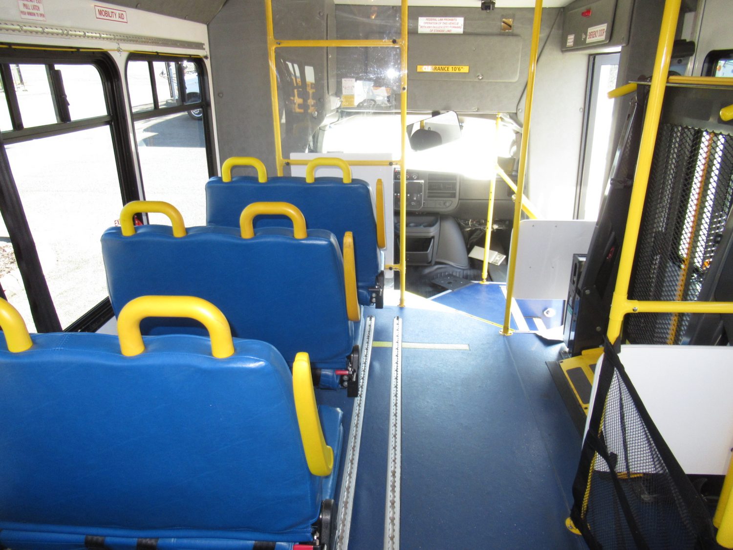 2012 Chevrolet Startrans 14 Passenger ADA Shuttle Bus - S00900 - Image 10