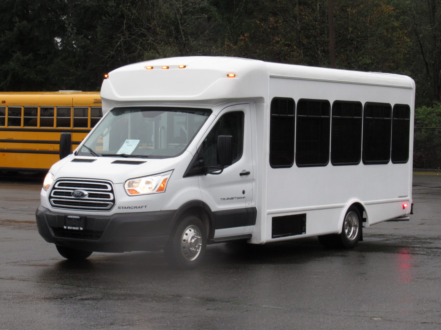 2016 Ford Starlite Transit 14 Passenger + Interior Luggage - S46089 - Image 2