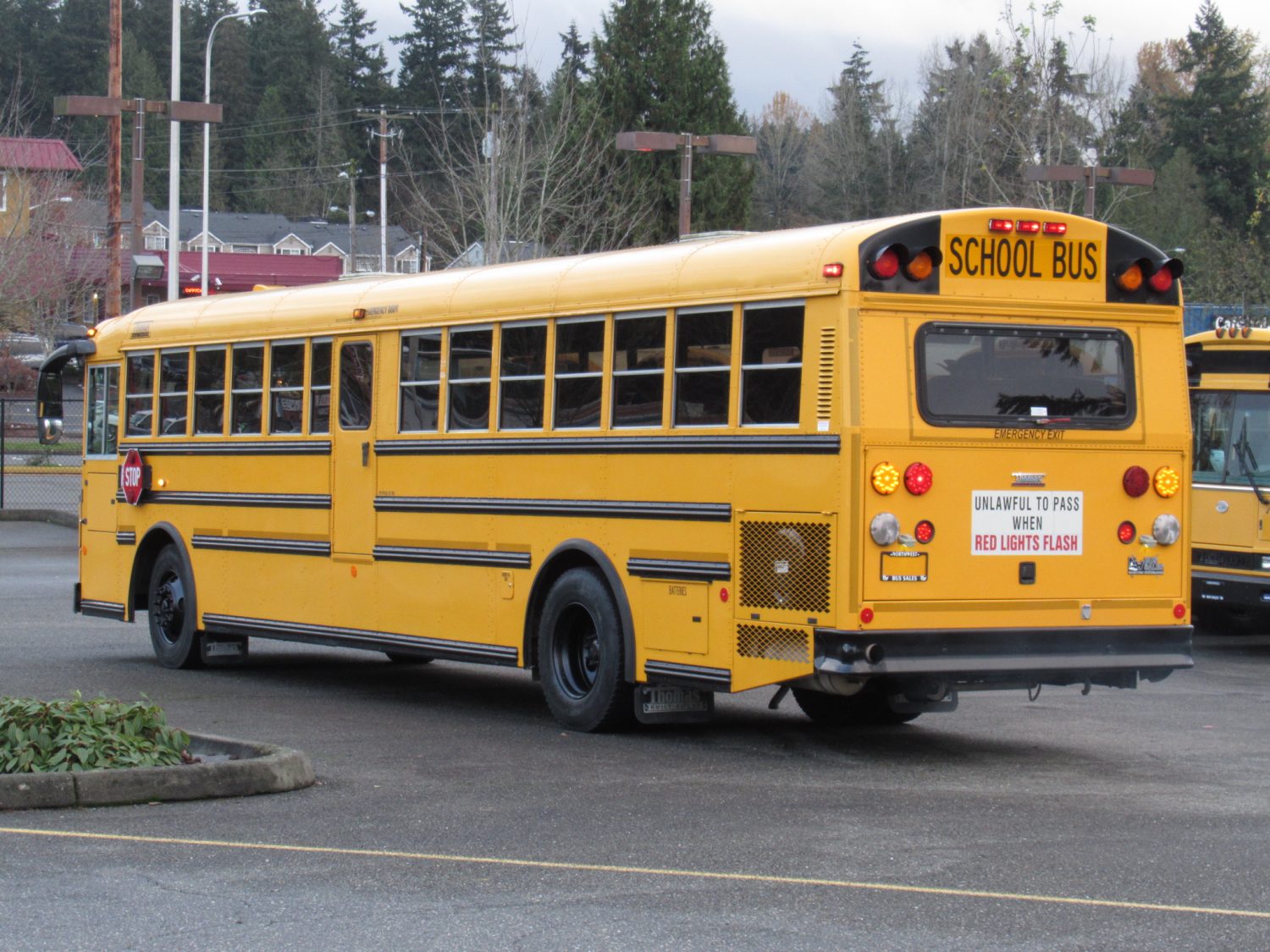 2008 Thomas HDX 84 Passenger School Bus - B98453 - Image 4
