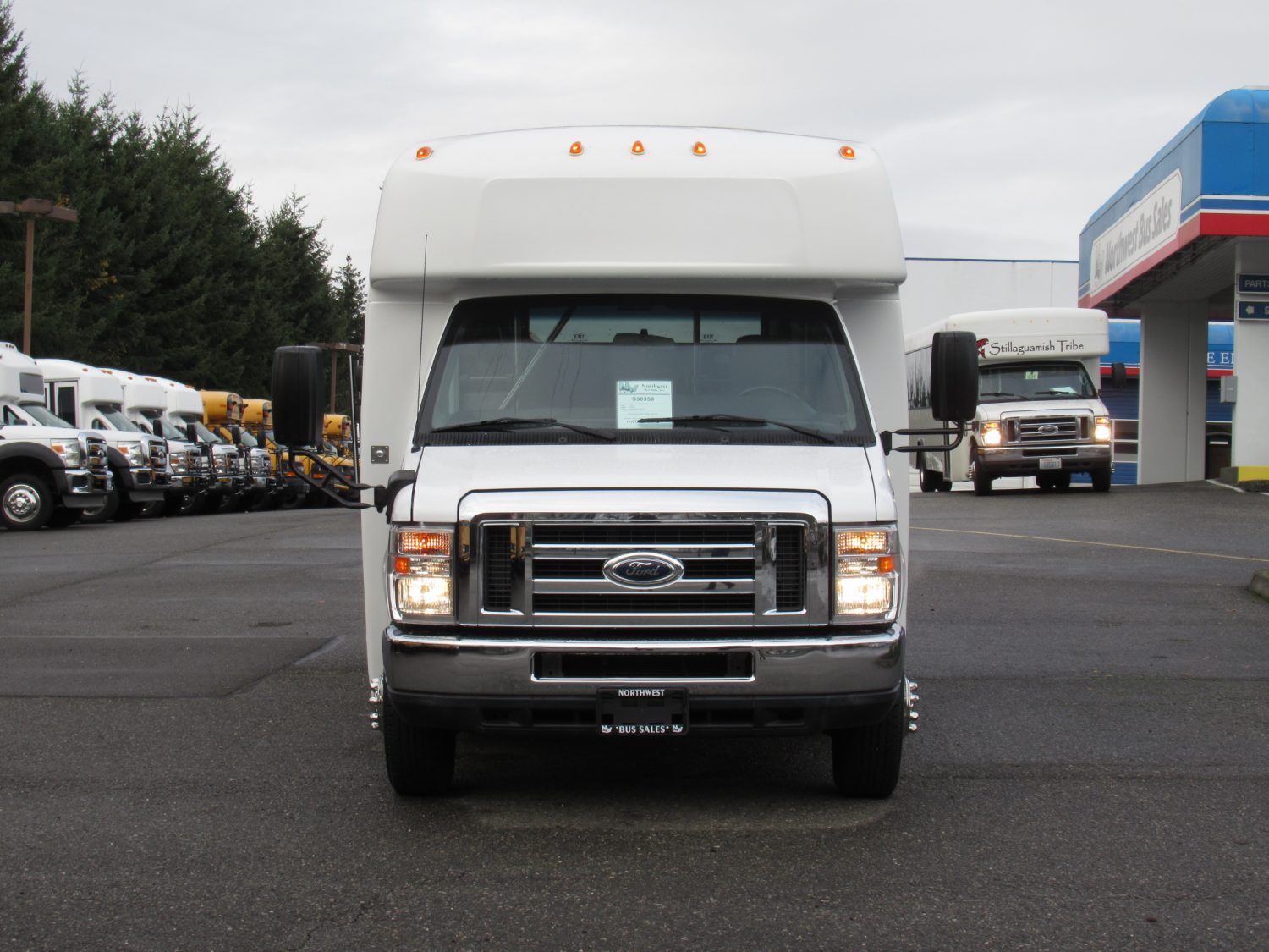 2012 Ford Elkhart 12 Passenger + 2 Wheelchair ADA Shuttle Bus - S30358 - Image 12