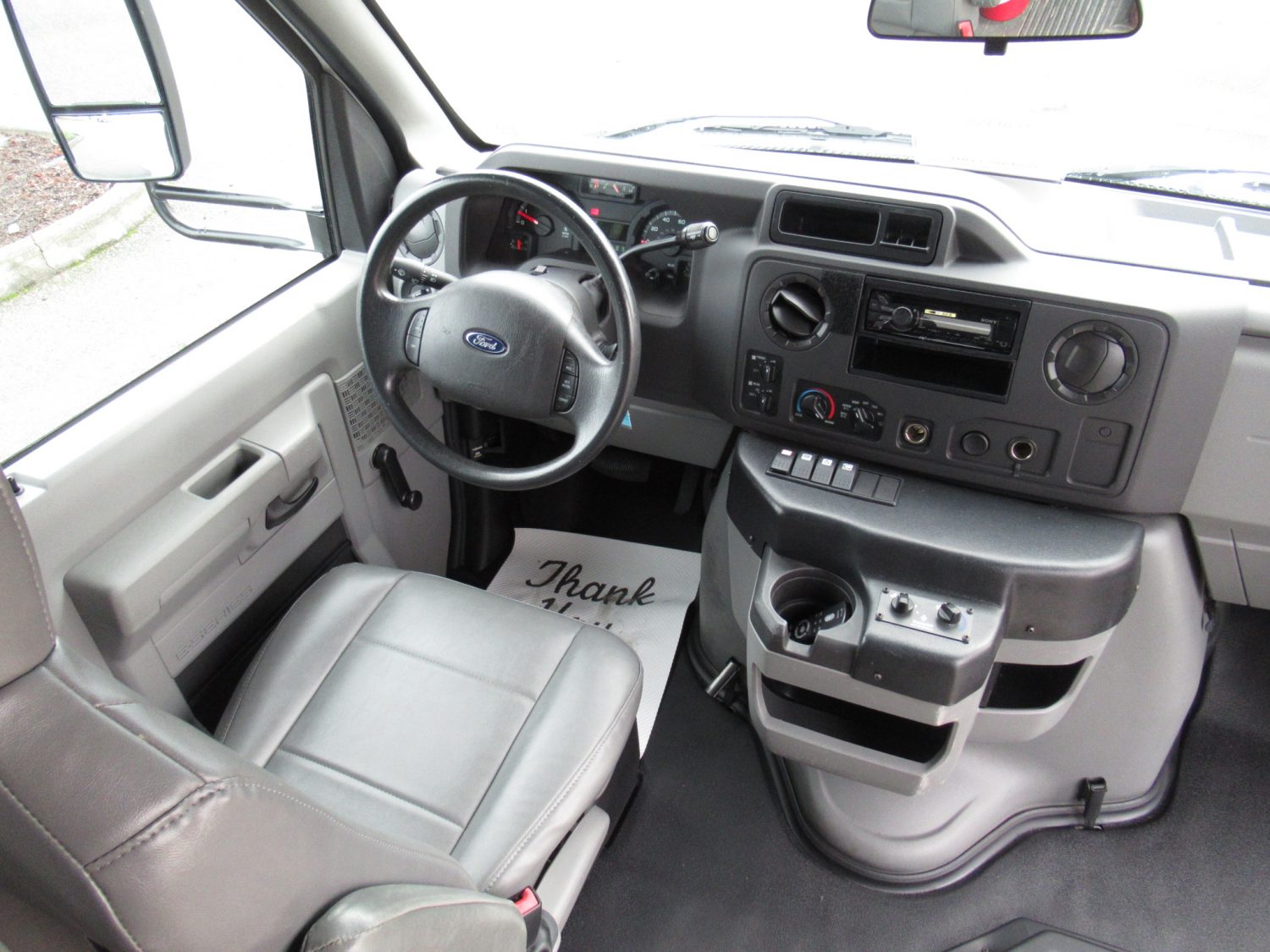 2012 Ford Elkhart 12 Passenger + 2 Wheelchair ADA Shuttle Bus - S30358 - Image 5