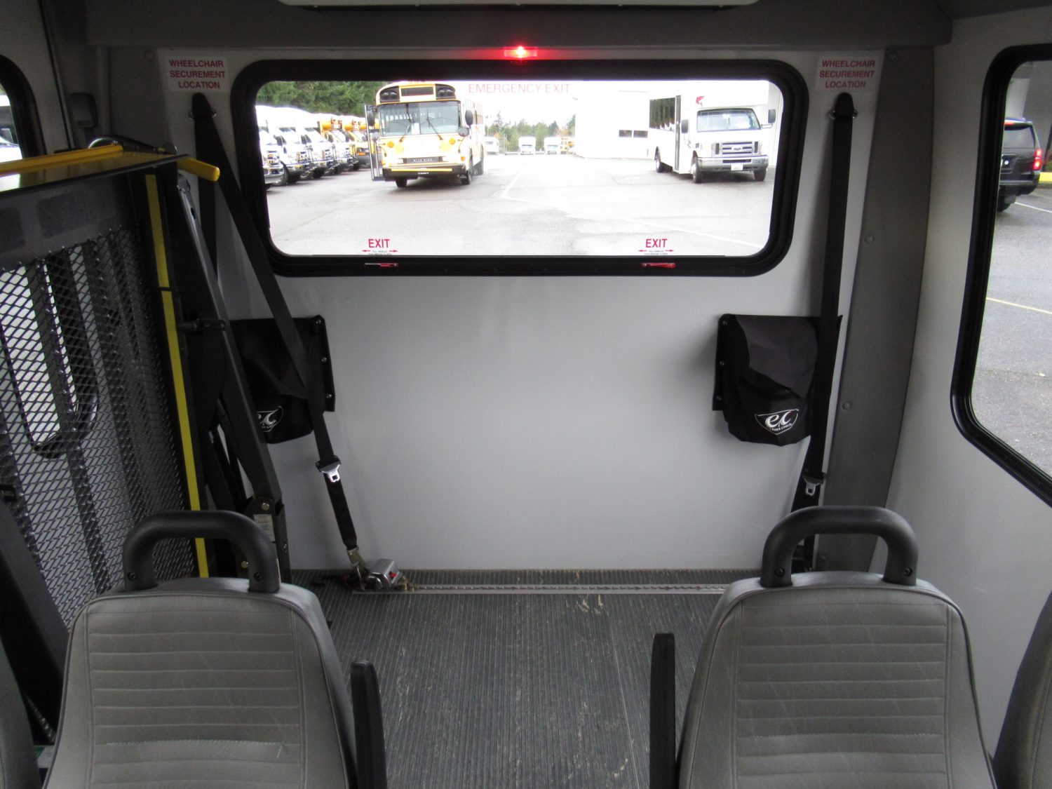 2012 Ford Elkhart 12 Passenger + 2 Wheelchair ADA Shuttle Bus - S30358 - Image 7