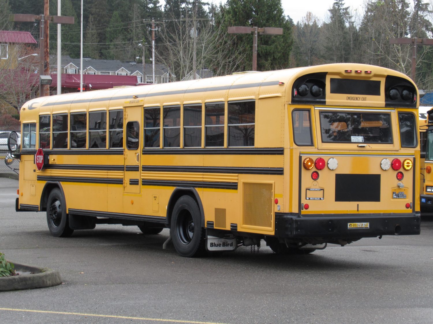 2007 Blue Bird All American 72 Passenger School Bus - B40678 - Image 4