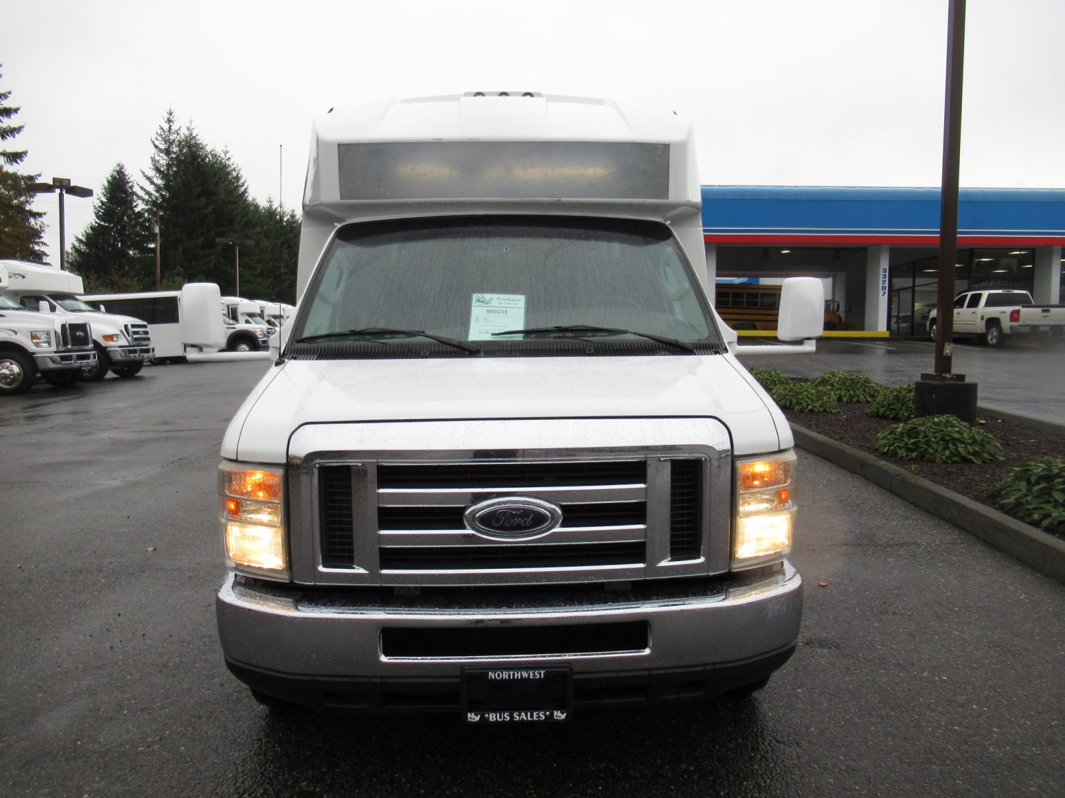 2008 Ford Turtle Top Odyssey 22 Passenger + Rear Luggage Shuttle Bus - S60233 - Image 12