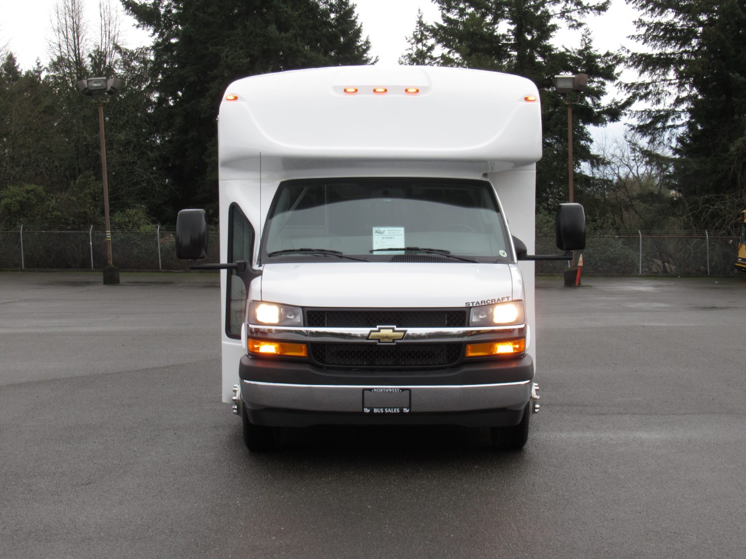 2020 Chevrolet Allstar 14 Passenger + Rear Luggage Shuttle Bus - S14081 - Image 12