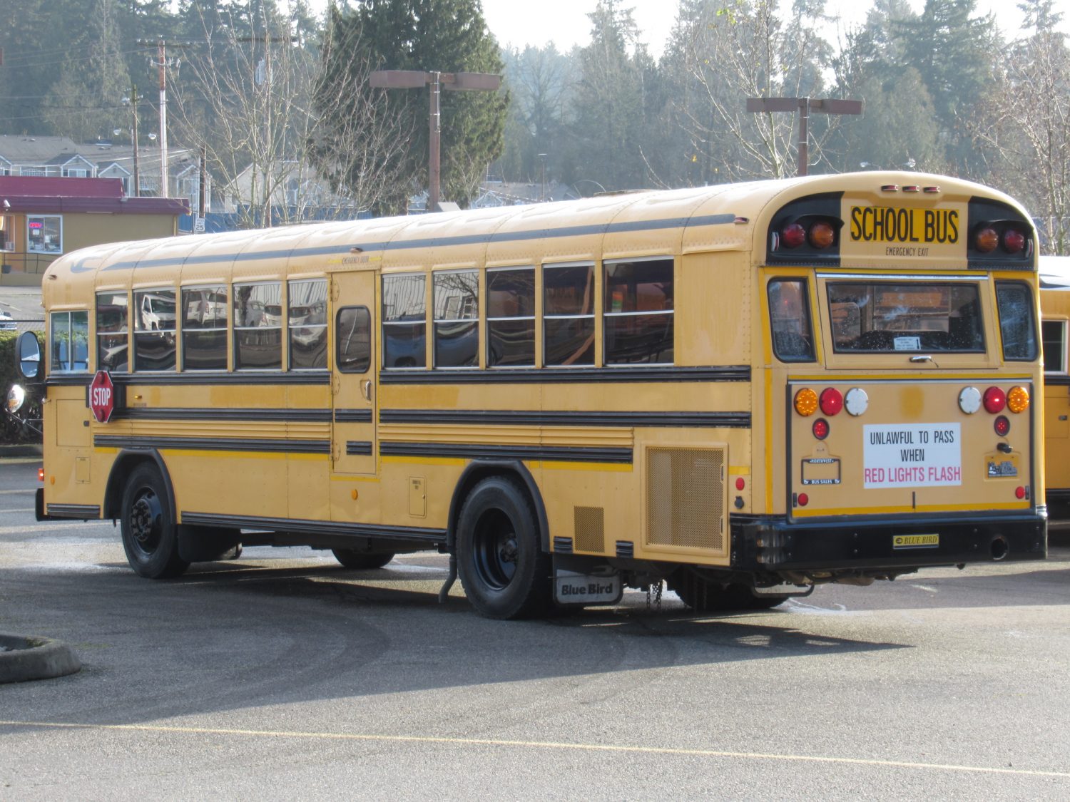 2007 Blue Bird All American 72 Passenger School Bus - B40679 - Image 4