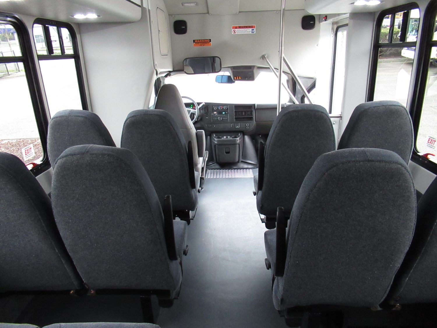 2020 Chevrolet Allstar 14 Passenger + Rear Luggage Shuttle Bus - S14323 - Image 9