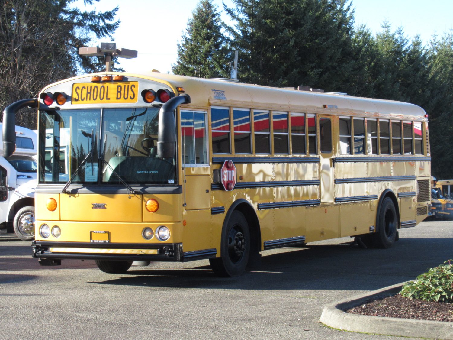 2008 Thomas HDX 84 Passenger School Bus - B98455 - Image 2