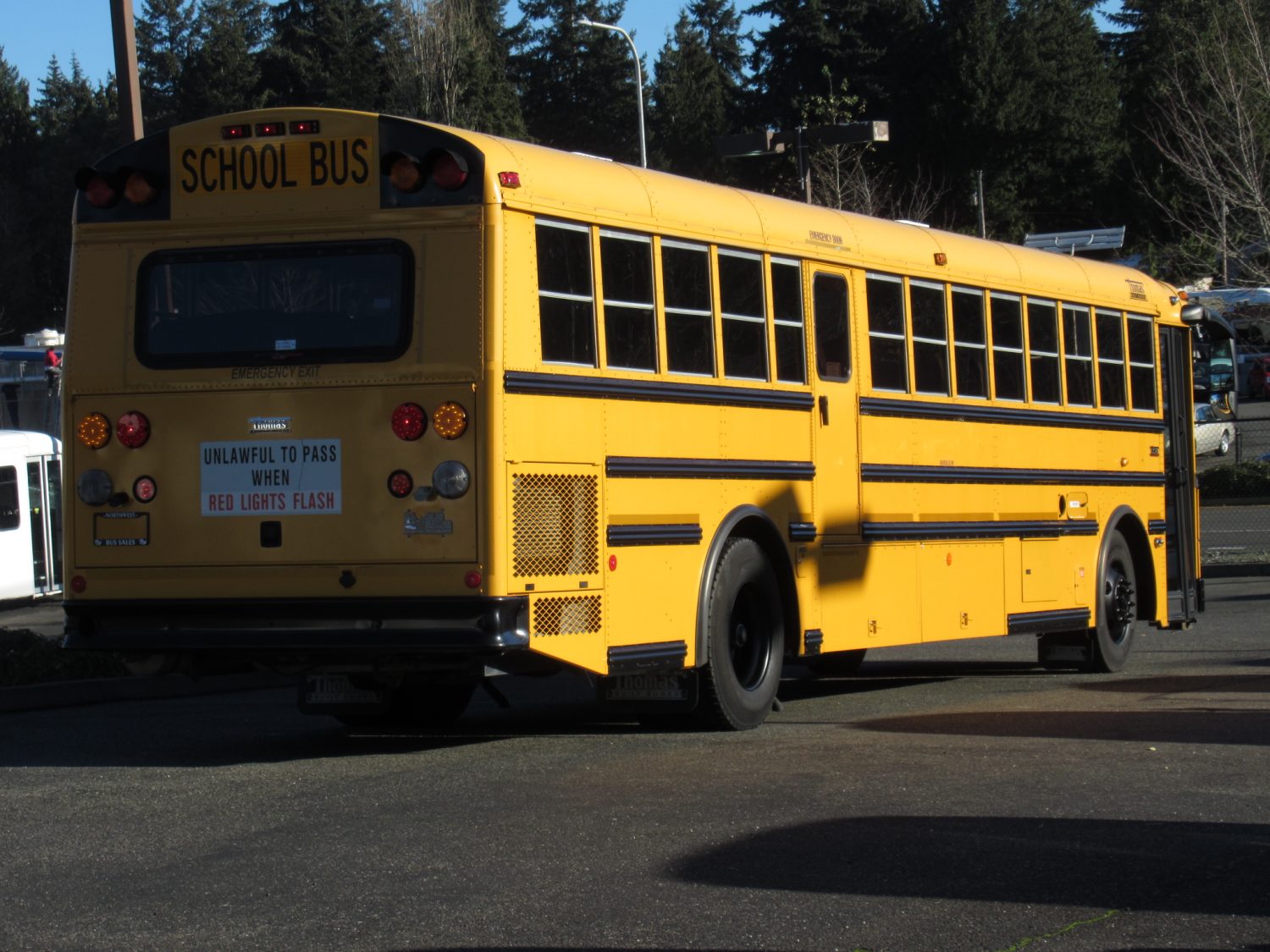 2008 Thomas HDX 84 Passenger School Bus - B98455 - Image 3