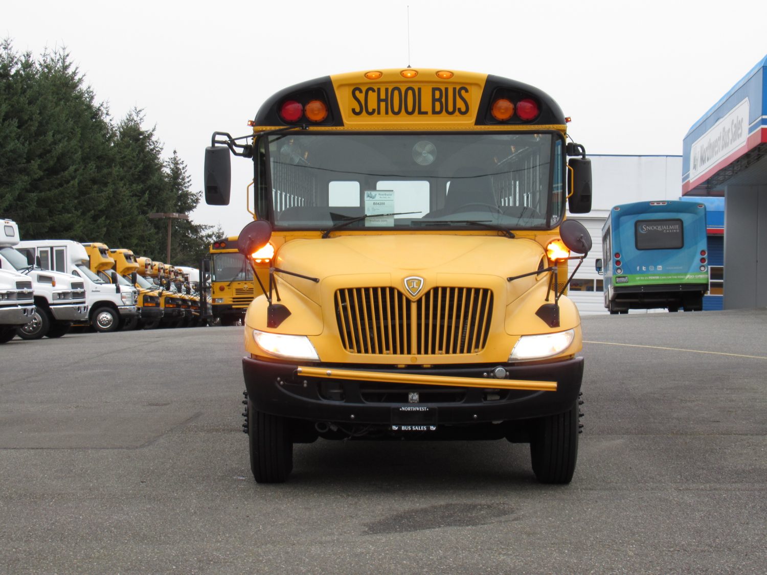2005 International CE-300 71 Passenger Conventional School Bus - B75182 - Image 12