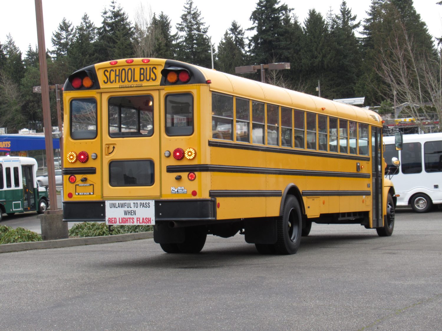 2005 International CE-300 71 Passenger Conventional School Bus - B75182 - Image 3