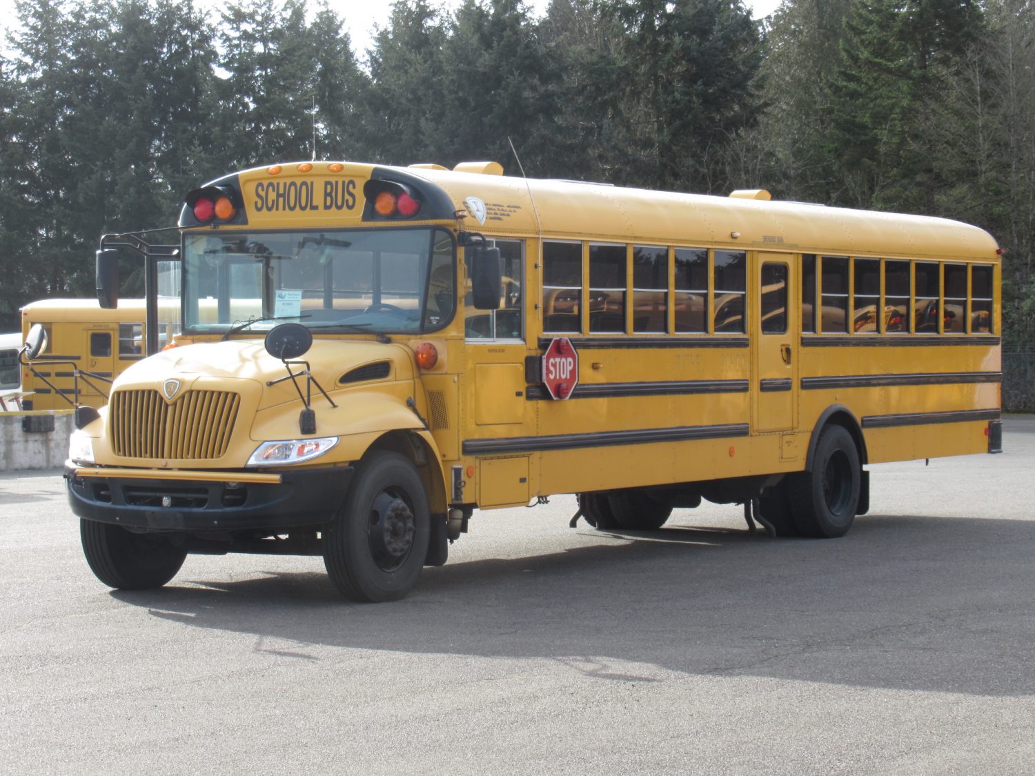 2005 International CE-300 71 Passenger Conventional School Bus - B75503 - Image 2