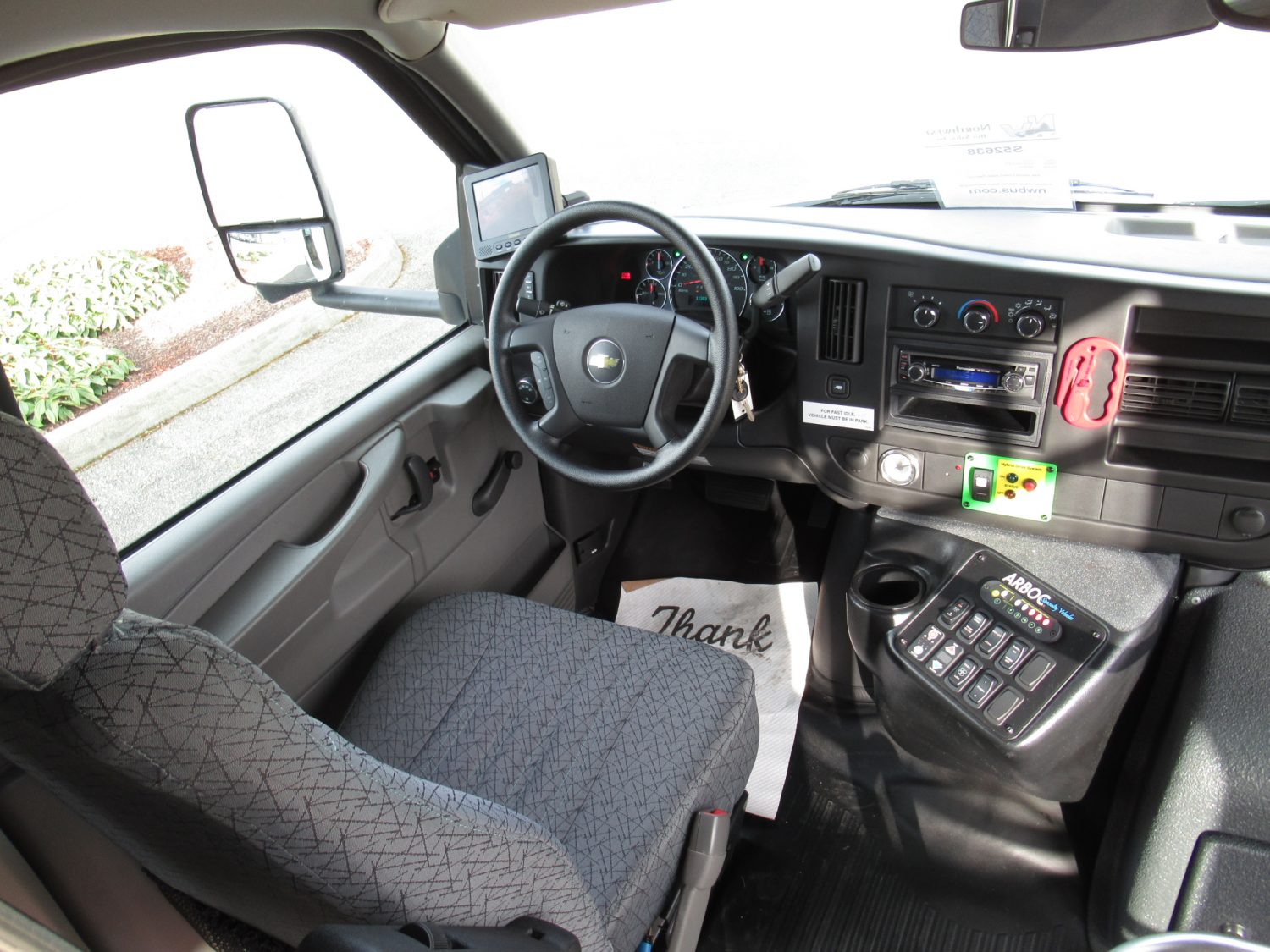 2012 Chevy Arboc Sprit of Mobility 10 Passenger ADA Shuttle Bus – S52638 - Image 5