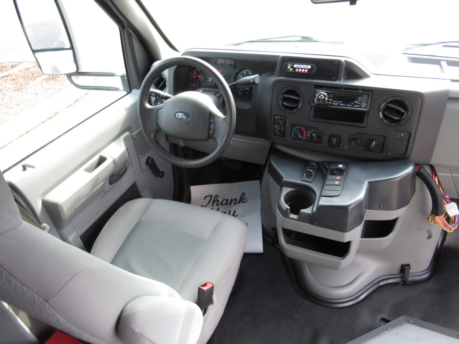 2014 Ford Goshen 12 Passenger + 2 Wheelchair Shuttle Bus - S88343 - Image 5