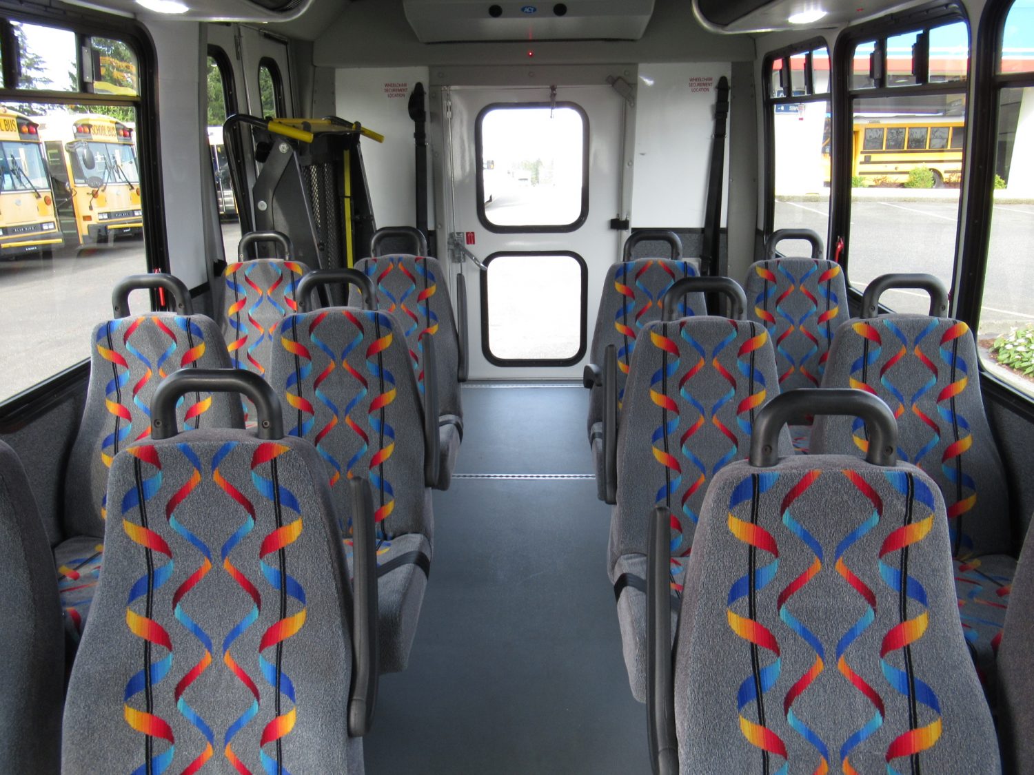 2014 Ford Goshen 12 Passenger + 2 Wheelchair Shuttle Bus - S88343 - Image 6