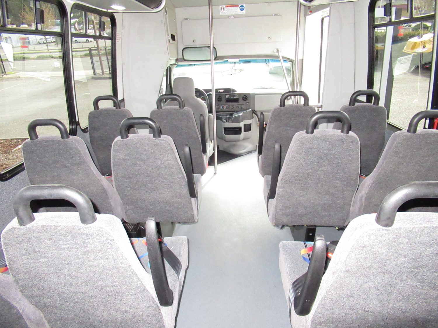 2014 Ford Goshen 12 Passenger + 2 Wheelchair Shuttle Bus - S88343 - Image 8