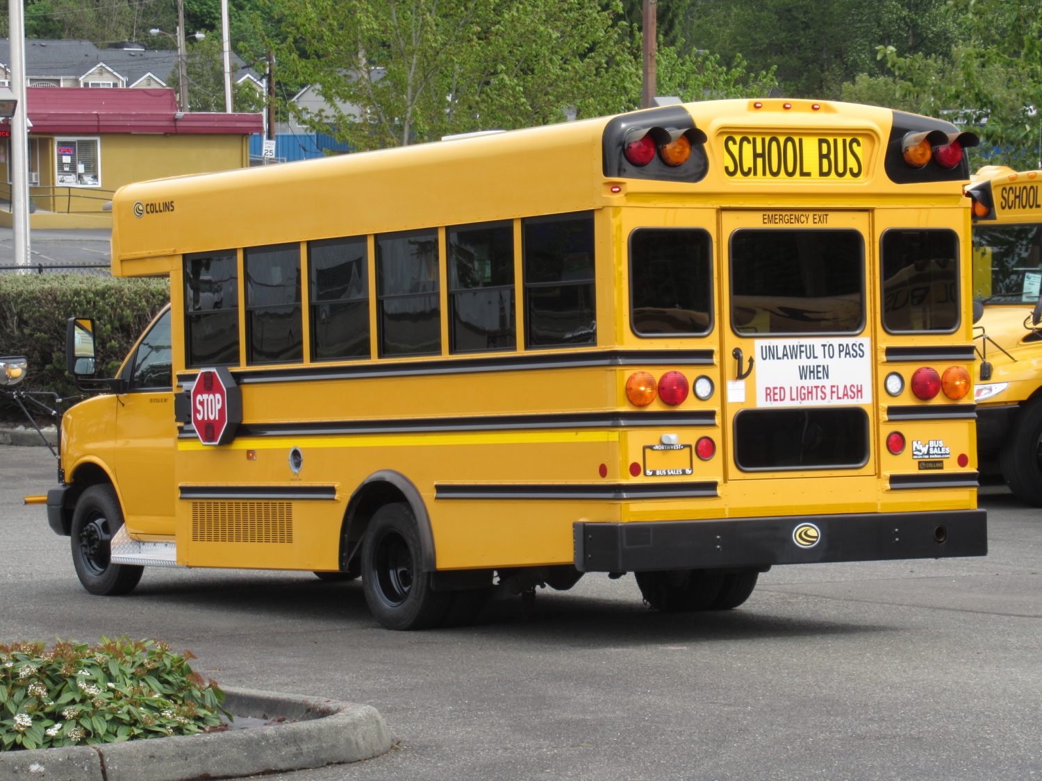 2010 Chevrolet Collins Grand Bantam 12+1 ADA School Bus - B71331 - Image 4