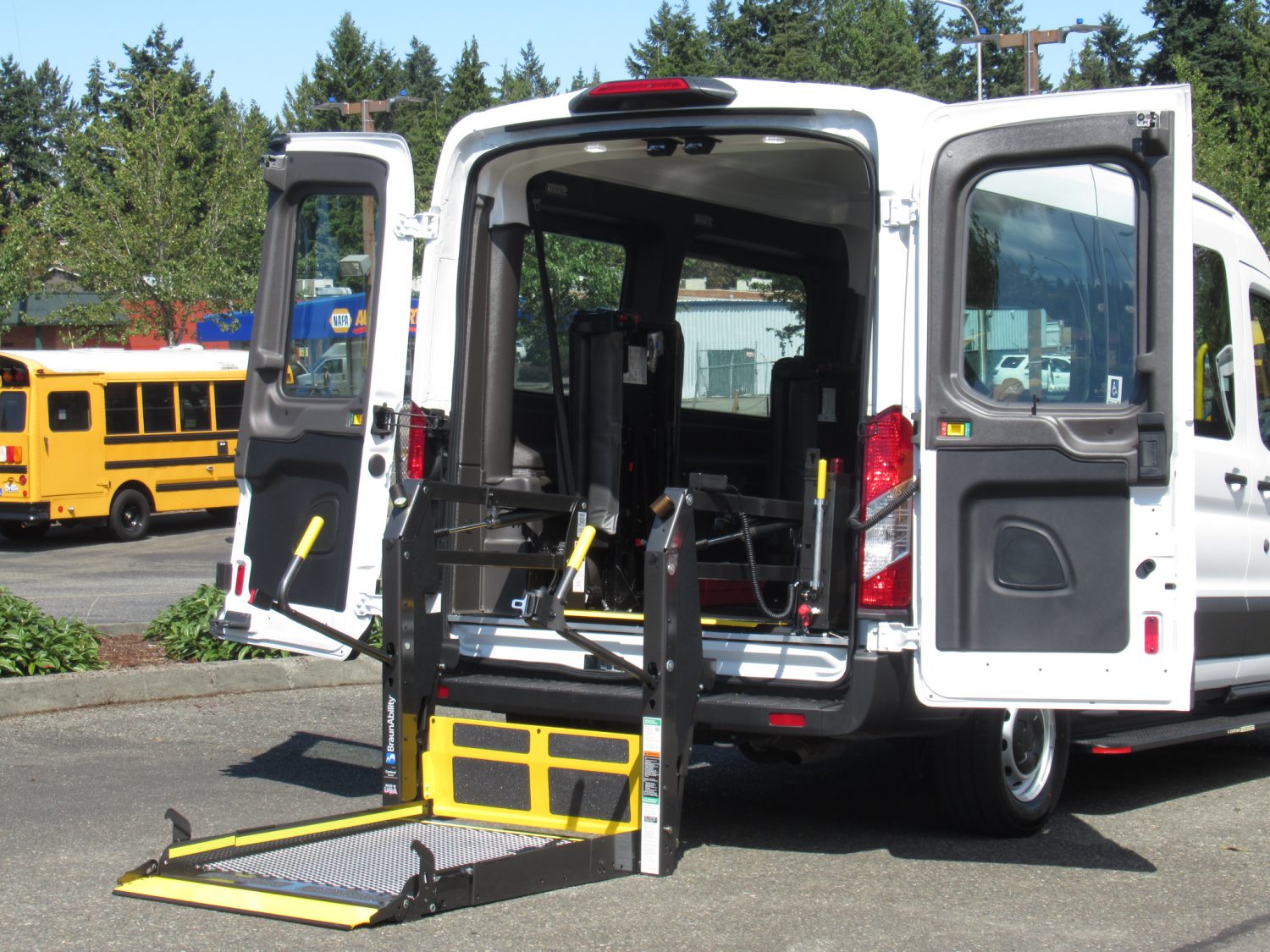 2019 Ford Transit TCI Mobility ADA 4 Passenger Van - S57254 - Image 11