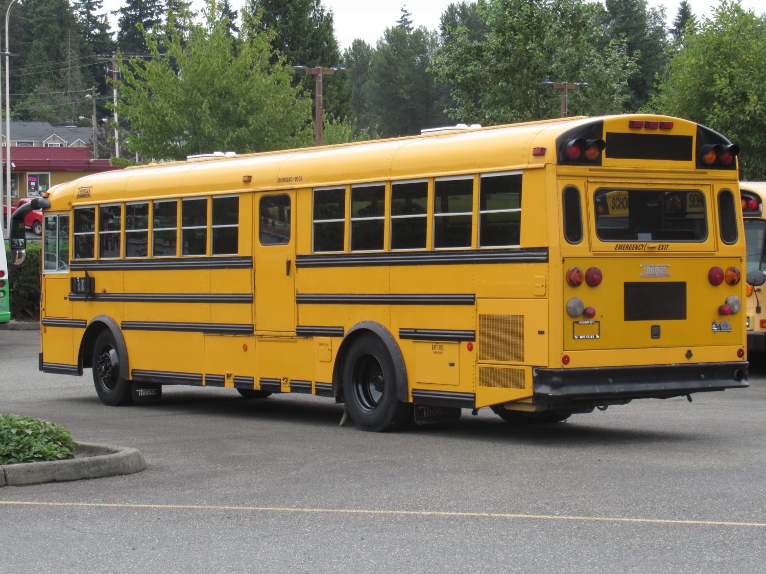 2002 Thomas HDX 75 Passenger School Bus - B16505 - Image 4