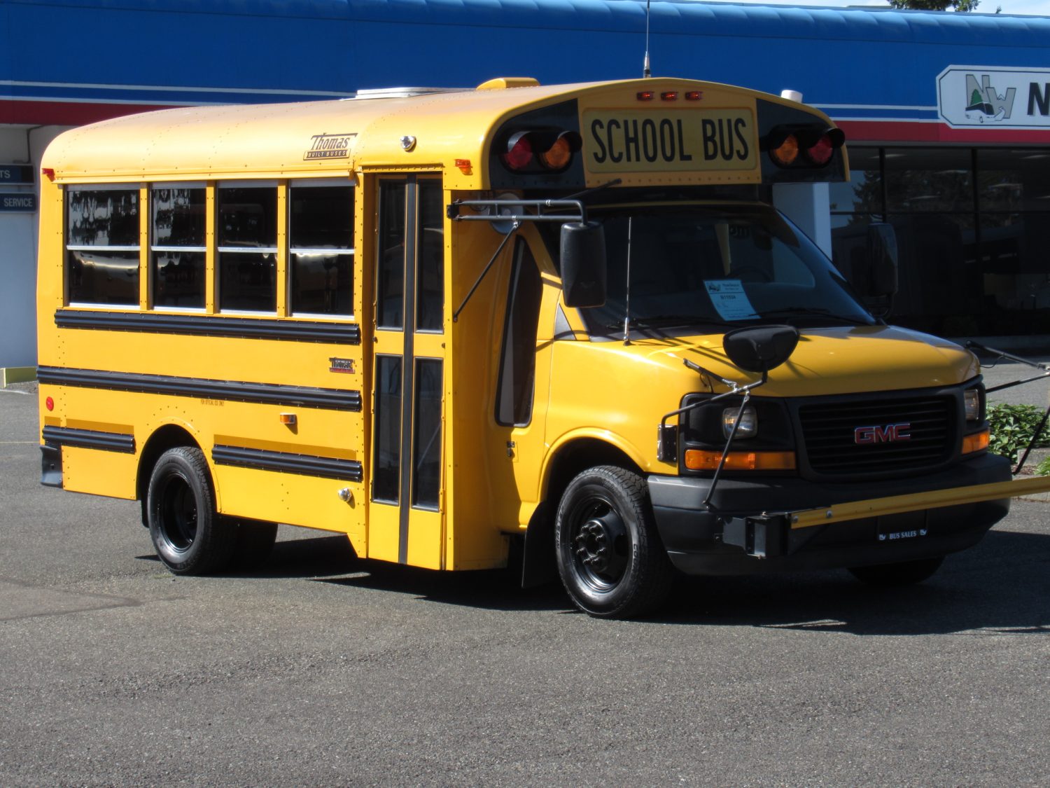 2010 GMC Thomas 23 Passenger Type-A School Bus - B11534