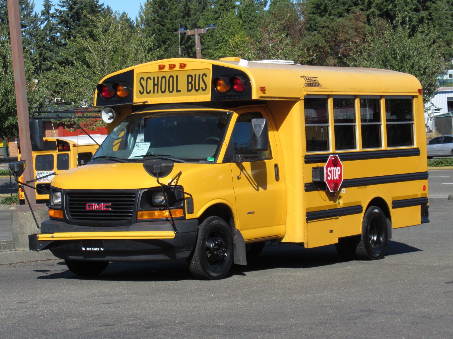 2010 GMC Thomas 23 Passenger Type-A School Bus - B11534 - Image 2