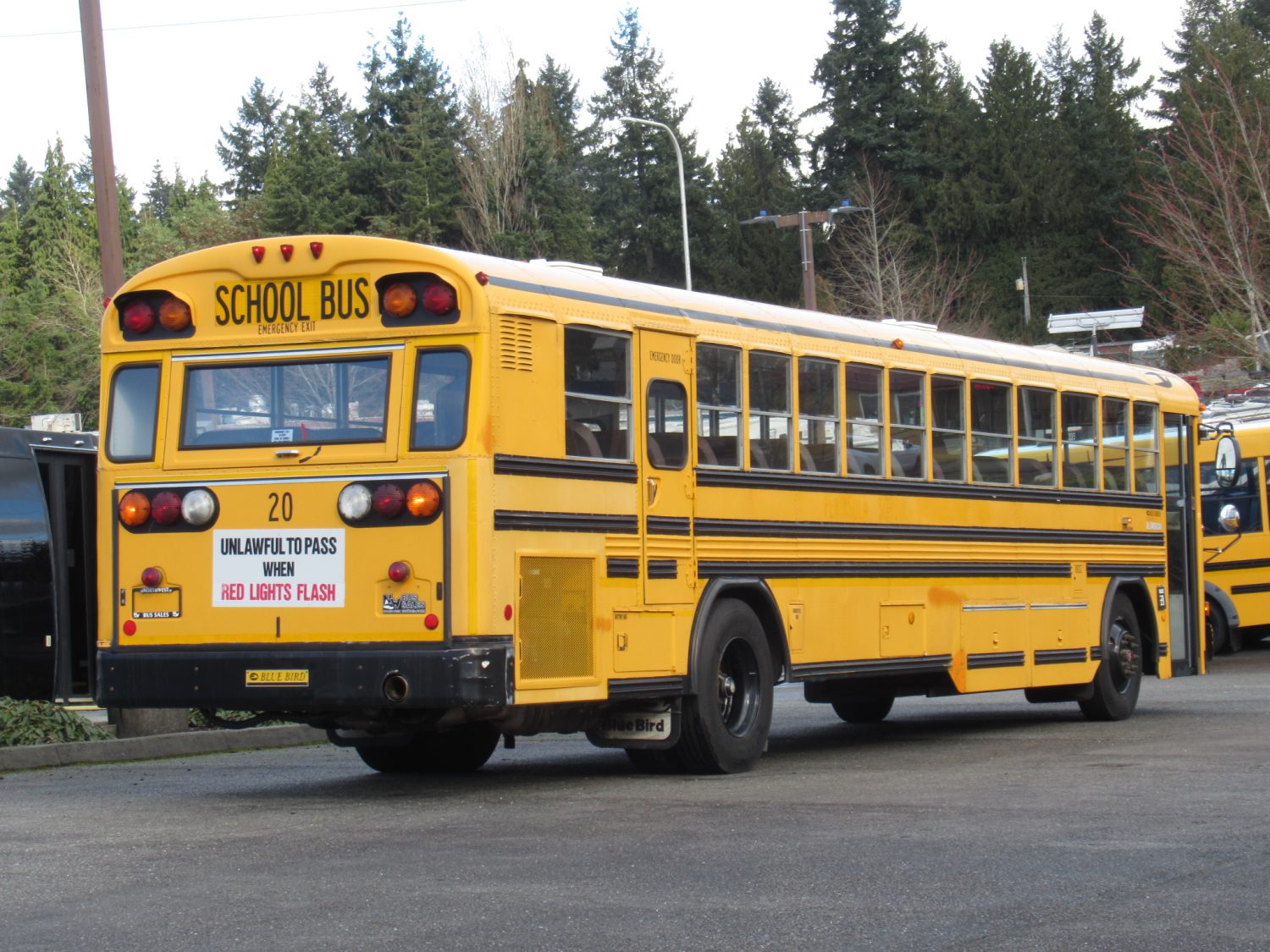 2003 Blue Bird All American 84 Passenger School Bus - B11044 - Image 3