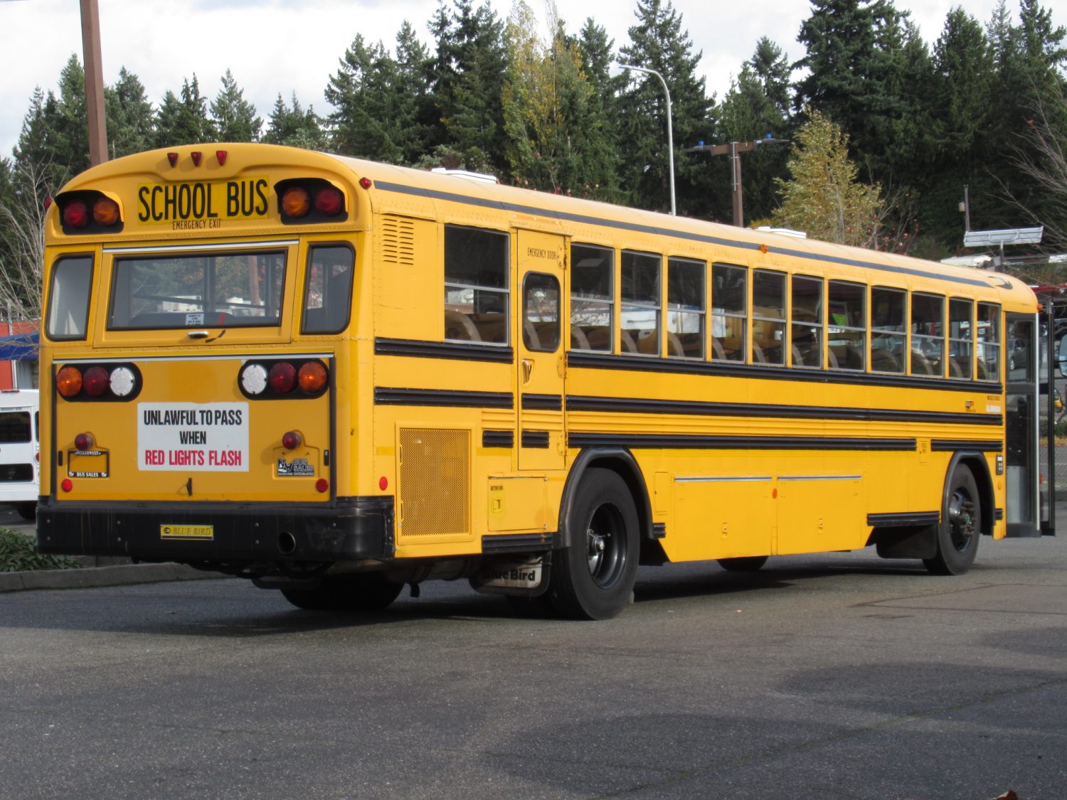 2003 Blue Bird All American 84 Passenger School Bus - B08927 - Image 3