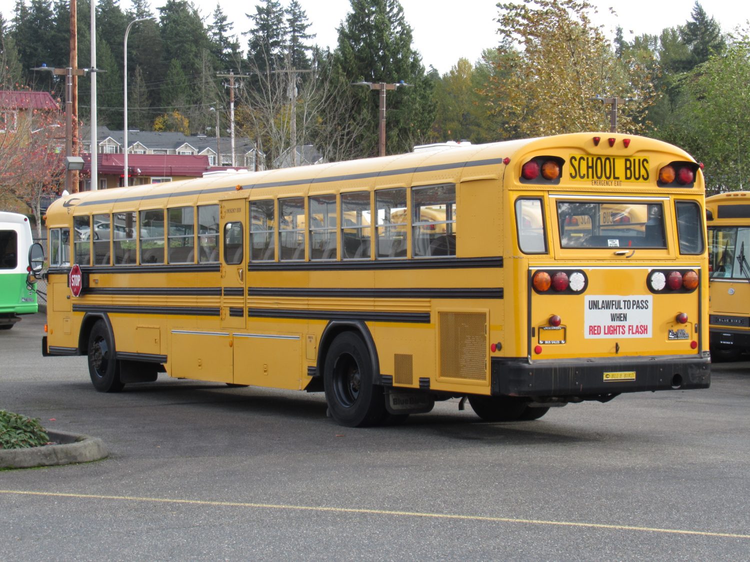 2003 Blue Bird All American 84 Passenger School Bus - B08927 - Image 4