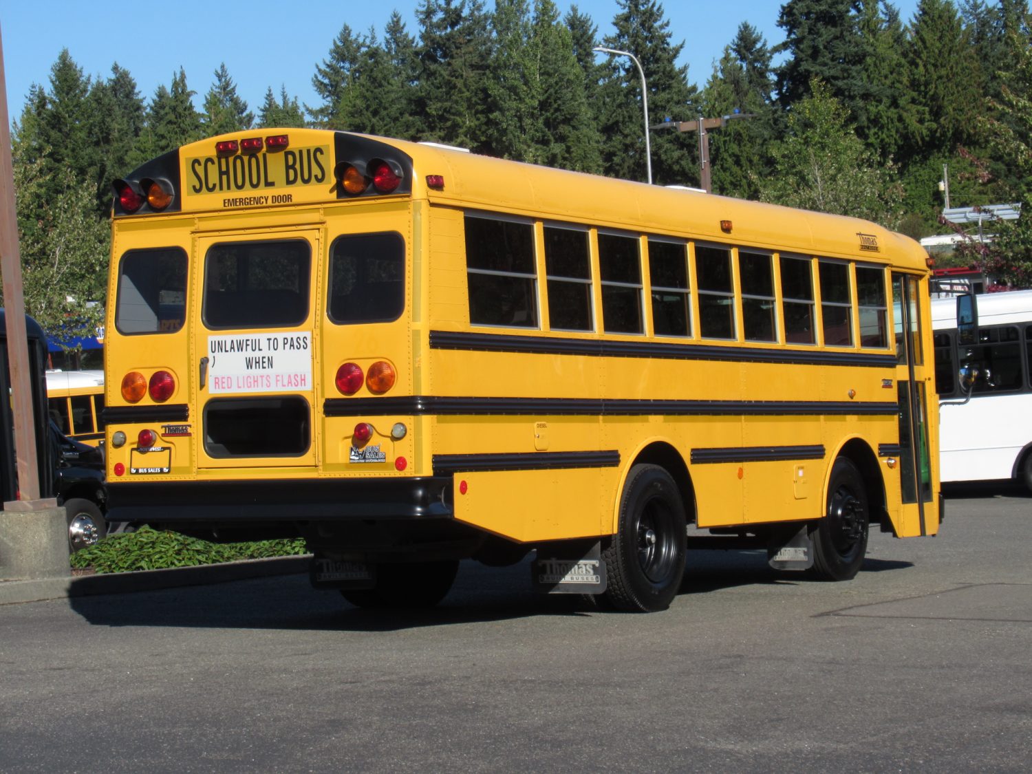 2009 Thomas Saf-T-Liner Motorhome Short School Bus - B10136 - Image 3