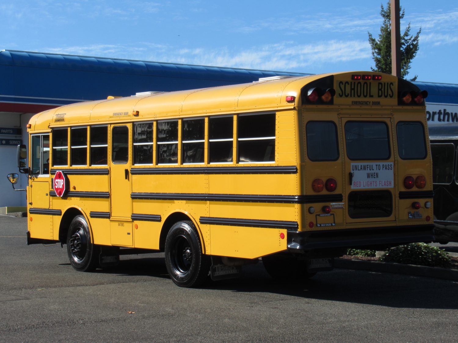 2009 Thomas Saf-T-Liner Motorhome Short School Bus - B10136 - Image 4